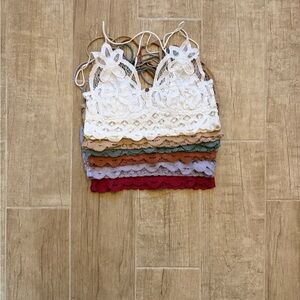Free People One Adella Bralette (sold as set but can create a listing for 1)